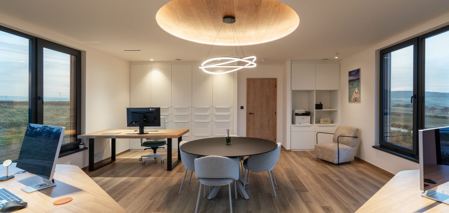 Nové sídlo a kanceláře firmy Lucern Dřevostavby s.r.o.